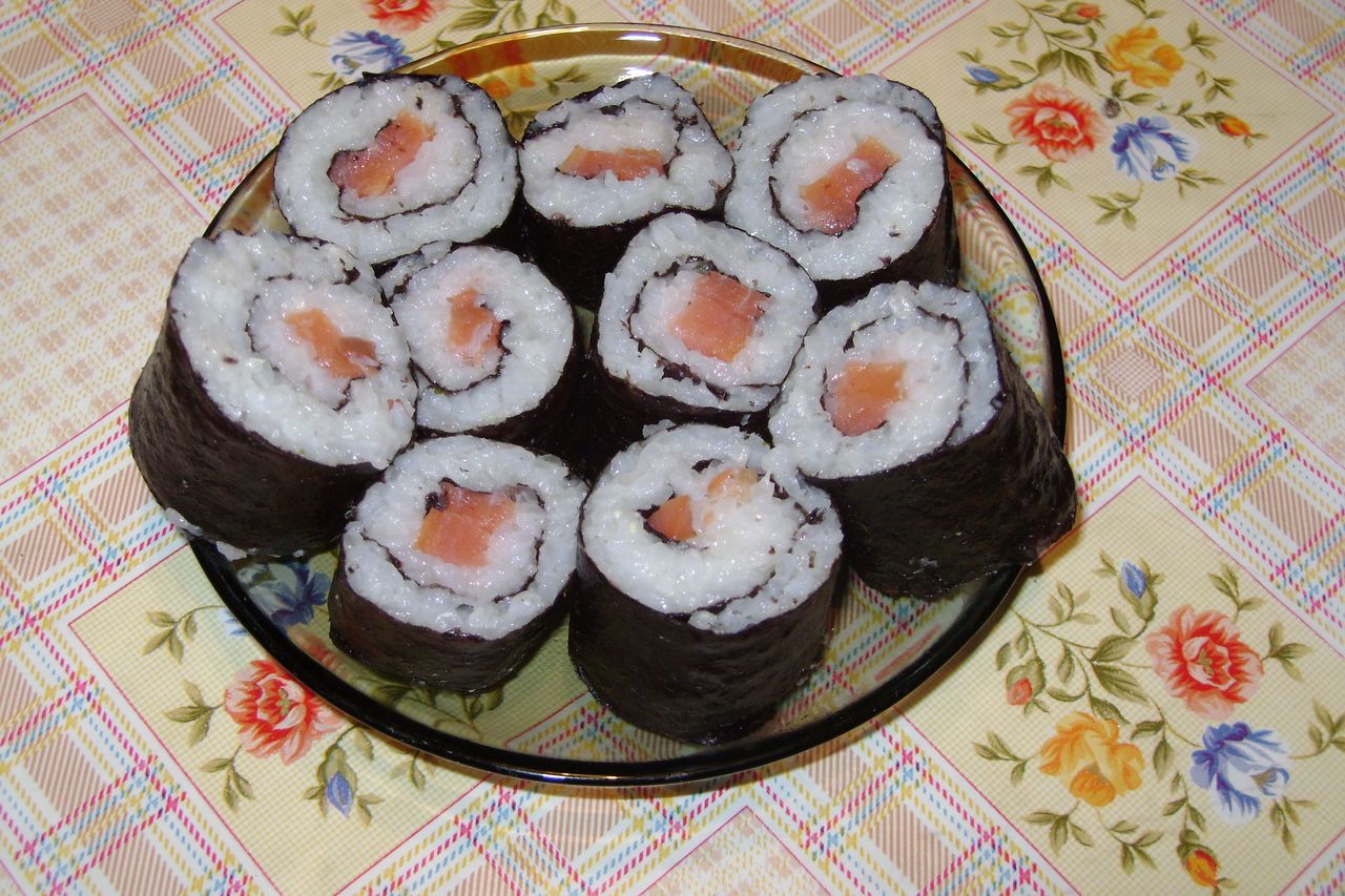 Как приготовить суши запеченные в домашних условиях пошаговый рецепт фото 64